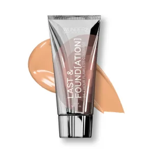 Wunder2 Last Foundation Makeup 24  Hour Liquid Full Coverage Waterproof with Hyaluronic Acid, Nude Color