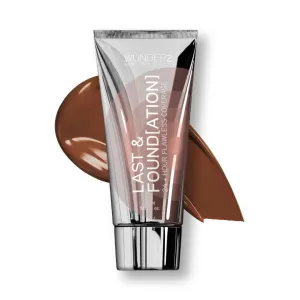 WUNDERBROW Full Coverage Foundation, Last & Found[ation] – Buildable Full Coverage Liquid Foundation For 24  Hours Wear – Long Lasting, Waterproof, Espresso