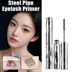 XIRUJNFD Steel Pipe Eyelash Primer, Eyelash Primer Before Mascara, Iron Wand Mascara, Waterproof Long-Lasting 3D Curling (3 Pcs)