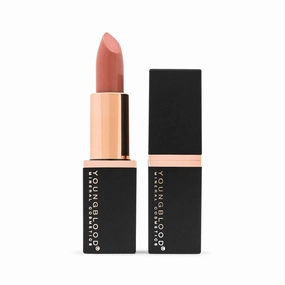 Youngblood Natural Mineral Creme Lipstick, Blushing Nude, Cruelty Free, Gluten Free, Vegan