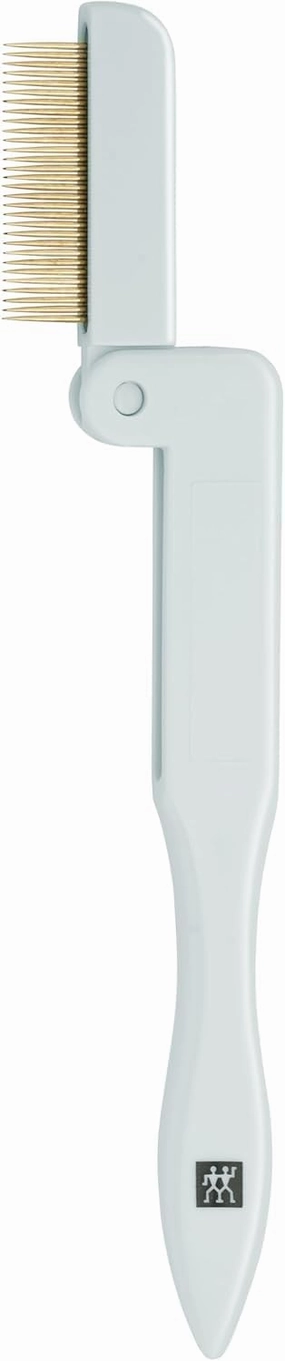 ZWILLING eyelash comb, mascara remover, eyelash separator, collapsible, mint